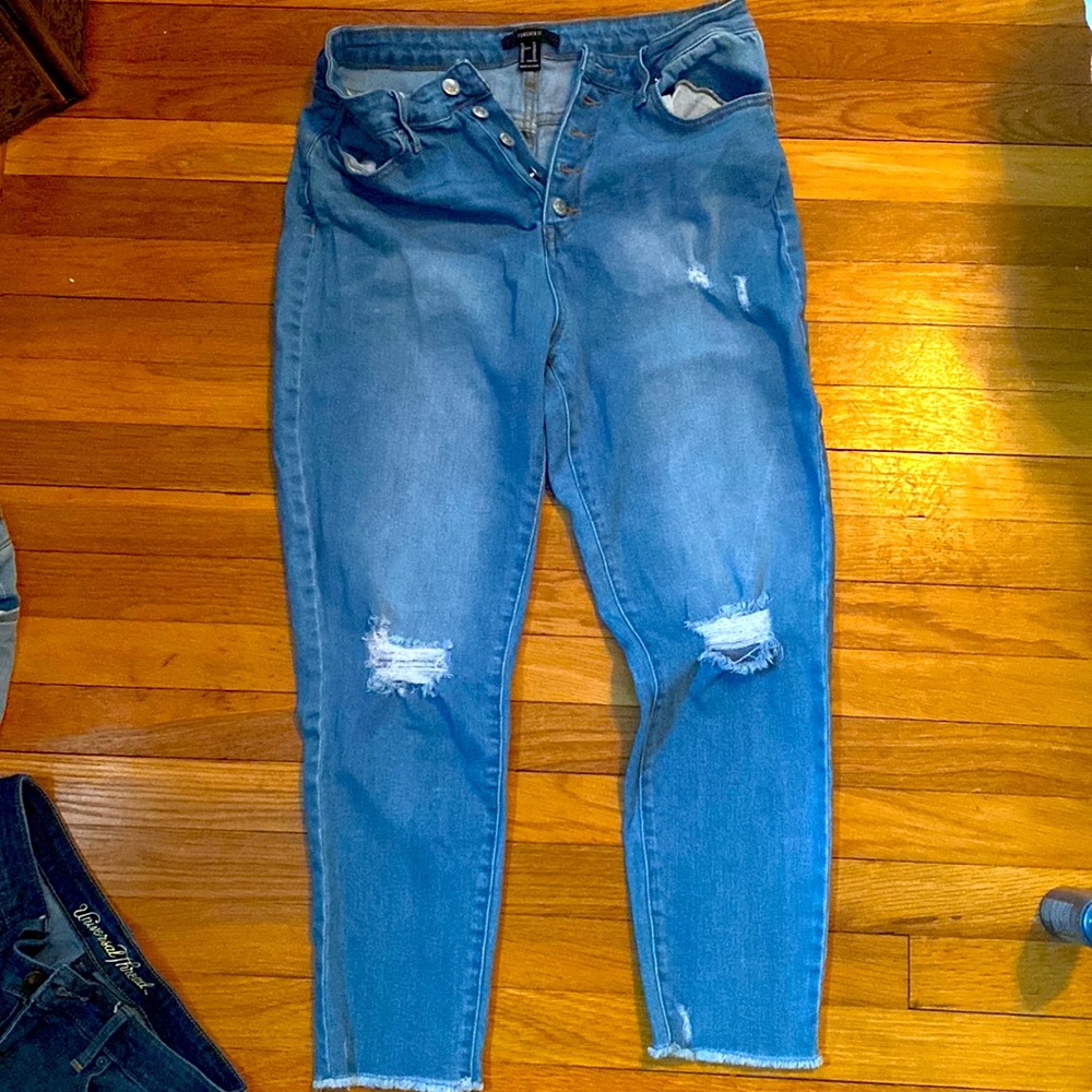 Forever 21 Boyfriend Jeans